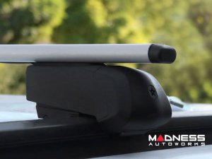 Alfa Romeo Stelvio Roof Rack Cross Bars - for models w/ factory roof rails - Silver - Starlock